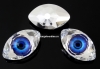 Swarovski, rivoli cabochon Eye, sapphire, 18mm - x1