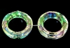 Swarovski, pandantiv cosmic ring, luminous green, 14mm - x1