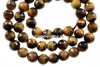 Brown tiger eye, faceted round, 4.5mm