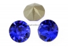 Swarovski, chaton SS39, majestic blue, 8mm - x2