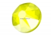 Swarovski, cabochon, SS34 hotfix, electric yellow, 7mm - x4