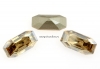 Swarovski 4595, Elongated Imperial, golden shadow, 16x8mm - x1