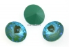 Swarovski, rivoli, Silky Sage DeLite, 12mm - x2