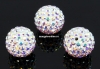 Swarovski, margele pave, aurore boreale, 10mm - x1