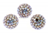 Swarovski, margele pave, lt colorado topaz shim., 10mm - x1