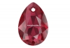 Swarovski, pandantiv picatura, scarlet, 16mm - x1