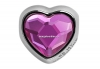 Swarovski, becharmed inima, Be my Valentine, fuchsia, 13mm - x1