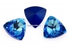 Swarovski, fancy kaleidoscope triangle, royal blue DeLite, 14mm - x1