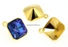 Baza pandantiv placat cu aur pt Swarovski 4499 de 10mm - x1