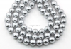 Perle Preciosa, light grey, 4mm - x100