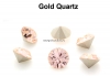 Preciosa chaton SS39, gold quartz, 8mm - x2