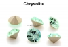 Preciosa chaton SS29, chrysolite, 6mm - x4