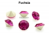 Preciosa chaton SS34, fuchsia, 7mm - x4