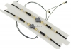 Bratara cod Morse, cruce hematit, reglabila - x1