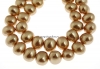 Perle tip Mallorca, drops, gold, 15mm