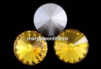 Swarovski, rivoli, sunflower, 6mm - x2