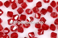 Swarovski, margele bicone, siam, 4mm - x20