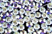 Swarovski, marguerite flower, AB, 6mm - x10