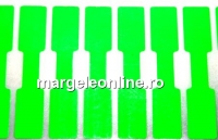 Etichete pentru bijuterii, verde neon - x20buc