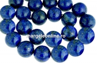 Margele Lapis Lazuli natural A+, rotund, 7.5mm