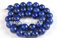 Lapis lazuli, round, 4.6mm