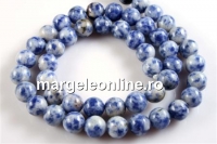 Sodalite, round, 8.5mm