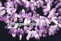 Margele ametist, stick, 16-22mm - 95cm