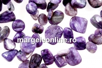 Margele charoite, nugget, 12-14mm