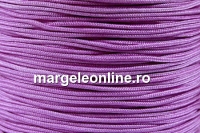 Snur matase pentru bratari, mov liliac, 0.8mm - x5m