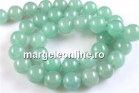 Green aventurine, round, 6.5mm