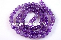 Amethyst intense, round, 4.5mm