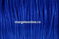 Snur satin, albastru cobalt, 1.5mm - 5m