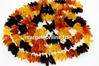 Baltic amber, necklace chips, 9-14mm