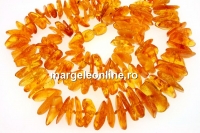 Baltic amber, necklace free form, 13-20mm