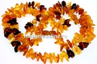 Baltic amber, necklace chips, 12-14mm