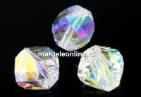 Swarovski, helix fatetat, aurore boreale, 6mm - x6