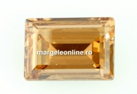 Swarovski, rivoli cabochon, golden shadow, 14x10mm - x1