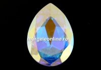 Swarovski, rivoli cabochon, crystal AB, 30x20mm - x1