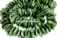 Seraphinite, free form, 17-19mm