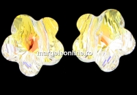Swarovski, floare, aurore boreale, 8mm - x2