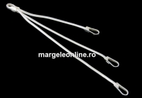 Sistem prindere pandantiv, cercei, argint 925, 3 lantisoare - x1