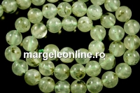 Prehnite, round, 11mm