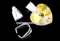 Sistem prindere pandantiv, argint 925, 9.5x5mm - x2