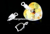 Sistem prindere pandantiv, argint 925, 10x5mm - x1