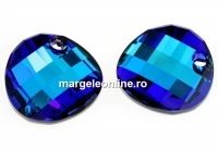 Swarovski, pandantiv twist, bermuda blue, 28mm - x1