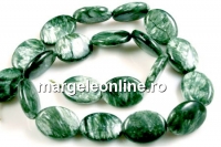 Margele serafinit natural, oval, 20x15mm