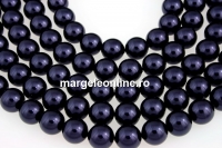 Perle Swarovski, dark purple, 8mm - x50