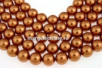 Perle Swarovski, copper, 8mm - x50
