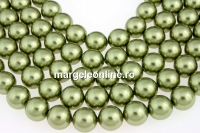 Perle Swarovski, light green, 4mm - x100