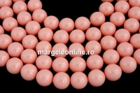 Perle Swarovski, pink coral, 6mm - x100